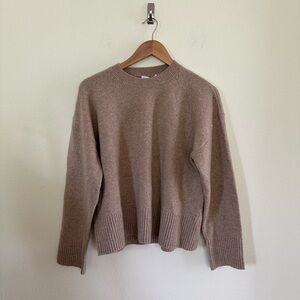 & Other Stories Relaxed Fitted Knit Sweater in Mole